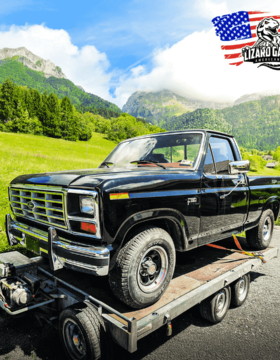 Lizard Garage au service de ses clients : Transport d’un Ford F150