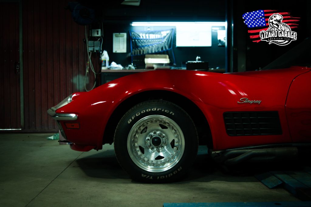 corvette c3 red