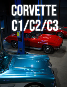 Corvette C1/C2/C3 au garage !